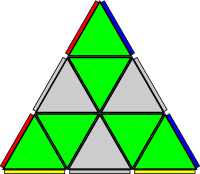 Pyraminx - última camada